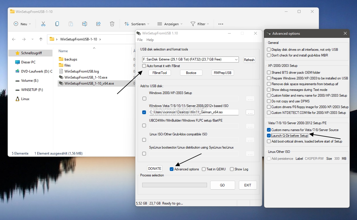 Multiboot USB Usage